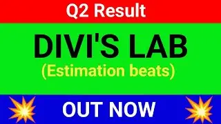 divis lab Q2 result 2025 | divis lab result today | divis lab latest news | divis laboratories share