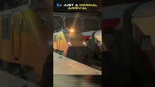 MahaMana Express With Tejas Wap 5 🔥🗿 #shorts #mahamanaexpress #indianrailways #edit