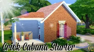 Crick Cabana Starter // The Sims 4 Block Party Challenge // Speed Build #2