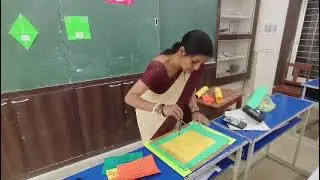 Making of low cost teaching learning materials :TYPES OF ANGLES 