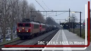 DBC 1614 en 1615 komen met UC aan in Weert