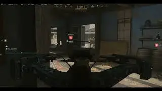Can we not scare me like that.. point blank cross bow action