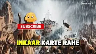 950 saal da&lsquo;wat&hellip; phir bhi sirf ginti ke log imaan laaye!&rdquo; 😭🌊