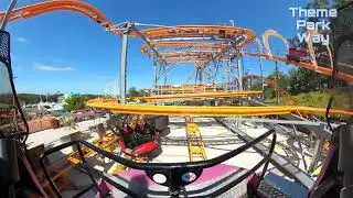 POV Dingo Racer at Aussie World |Spinning Coaster at Sunshine Coast Australia