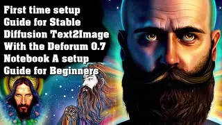 Первая настройка Stable Diffusion Text2Image с помощью Deforum 0.7 Notebook: руководство для начинающих