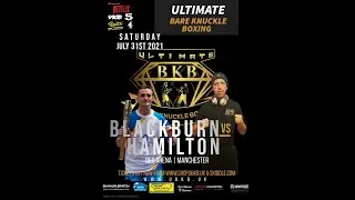 Hammy Hamilton vs Ronnie Blackburn - Ultimate #bareknuckle #boxing full fight footage!