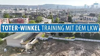 Toter-Winkel Training mit dem LKW | KIBAG