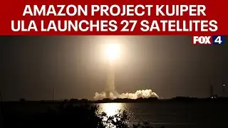 🔴LIVE LAUNCH: Amazon's Project Kuiper broadband satellites to orbit this morning