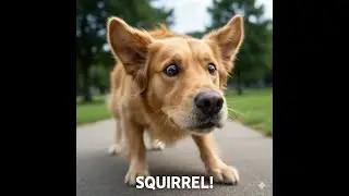 SQUIRREL! (A Funny Song From a Dog's Perspective)
