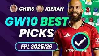 FPL GW10 BEST PICKS | MBUEMO⚽ MATETA❓ THIAGO💚 | FPL 25/26