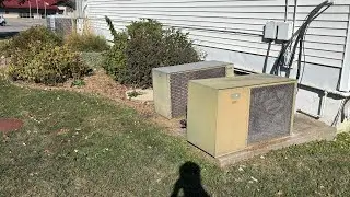 2017 KeepRite ProComfort and 2 Vintage 1980s Heil central air conditioners! (Not running)