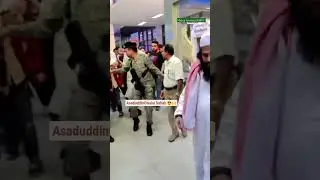 Barrister Asaduddin Owaisi Sahab Reached Gujarat Airport #owaisiingujarat #asaduddinowaisi #likevide