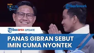 Saling Cecar Gibran & Cak Imin di Debat Cawapres, Gibran sampai Ngegas dan Tunjuk Cak Imin Nyontek