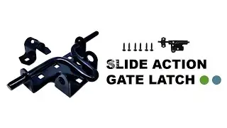 Slide Bolt Gate Latch, Door Latch Hardware for Wooden Fences & Barn Doors | HOWTOOL Hardware