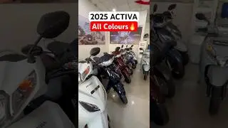 2025 Honda Activa 110 with New Model 🔥All Colours 💯#trending #activa