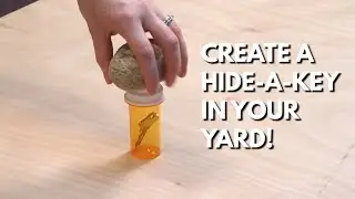 Create a Hide-a-Key in Your Yard - Quick Tips from Tiff #1