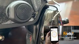 Digital Comms In Flight using Zello And A Bluetooth PTT Button