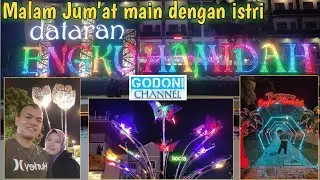 Dataran engku Hamidah || taman kota Batam yang menyerupai kawasan Orchard Singapura || Batam 2022