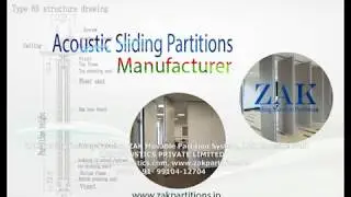 ZAK Sliding Movable Partition System