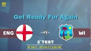 England vs West Indies | 2nd test series | PrimeCaptain