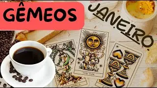 ☕GÊMEOS ♊ENCONTRE O SEU CAMINHO EM JANEIRO!🌻✨