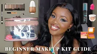 BEGINNER'S MAKEUP KIT GUIDE| MAKEUP BASICS| THE ONLY STARTER MAKEUP YOU NEED| SOUTH AFRICAN YOUTUBER