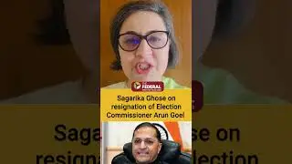 Sagarika Ghose on resignation of Election Commissioner Arun Goel ahead of Lok Sabha Polls | #shorts