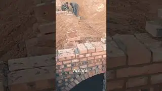 Arch bridge bricklaying technology