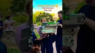 Flip The Coin Win 30k🎁|#mrbeast #challenge #win #subscribe #shorts #shortsfeed #viral #video