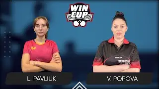19:45 Liudmyla Pavliuk - Valeriia Popova 07.11.2025 WINCUP Women Master. TABLE 2