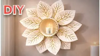 I Turned Simple Cardboard Into a Luxury Home Decor😱😍
