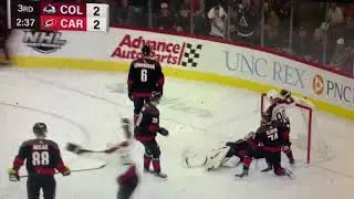 Conor McGahey calls Sam Girard&rsquo;s game winning goal against Carolina Hurricanes