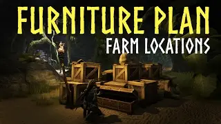 ESO Homestead: Furniture Plan Farming Locations for the Elder Scrolls Online (ESO)