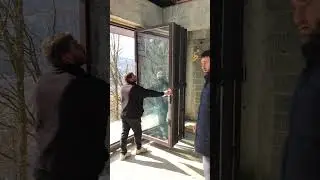 Система складных панорамных конструкций ALT BF 73 (гармошка)