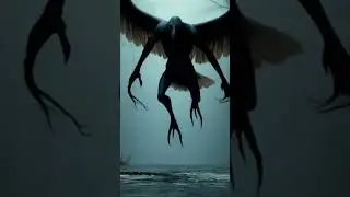&ldquo;Dark Avian Hybrid | AI Creature Fusion in Haunted Forest&rdquo; #hybridanimals #virtualcreatures