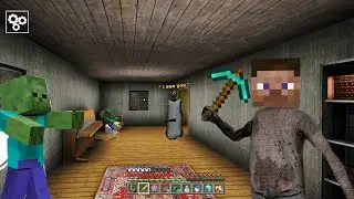 GRANNY | PLAYING AS MINECRAFT SEWER HORROR GAMEPLAY 