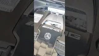 Engine Bay Cleaning Mercedes Benz E63s AMG