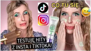 Testuję MAGICZNY krem BB z TikToka i POPULARNĄ falownicę z Instagrama- CO MNIE PODKUSIŁO😅