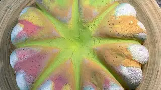 MULTICOLOR CORNSTARCH PASTE + REFORMS | ASMR | BIRTHDAY SHOUTOUT @famakalim4832 