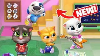 What's on Upstairs? My Talking Tom Friends New Second Floor Update!