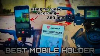 Best Mobile Holder 📱For All Bikes . Mobile Holder Review: Perfect for Your Bike Rides