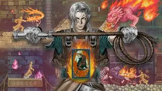 Zerando Castlevania Circle of the Moon apenas com a CARTA DE FOGO