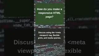 Top 10 HTML Interview Questions to Master in 2024!
