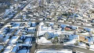 Broadmoor Gloucester Twp, New Jersey  Drone views Feb 2021