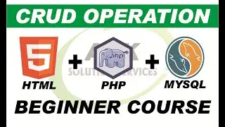 CRUD Operation in HTML, PHP with MySQLi | CRUD Operation in PHP | Basic CRUD Operation