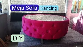 Make a Sofa table/Membuat meja sofa kancing,@BambangWarnoto