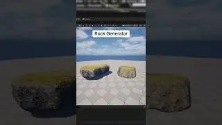 Rock Generator in blender geometry nodes #blender #geometrynodes #unrealengine