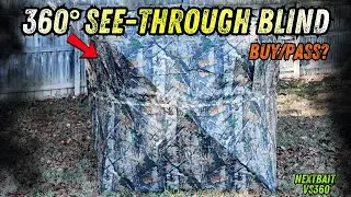 Can Deer See You? | NextBait-US VS-360 See-Through Hunting Blind Review