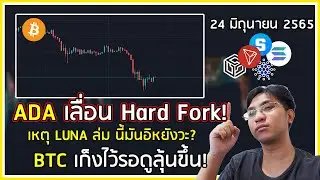 【ADA】เลื่อน Vasil Hardfork เพราะ Luna ล่ม อิหยังวะ? BTC เหมือนจะเด้งขึ้นรออีกหน่อย! | กาวคริปโต