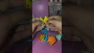 EASY ORIGAMI -  INFINITY LOOP STAR - FUN TOYS 
